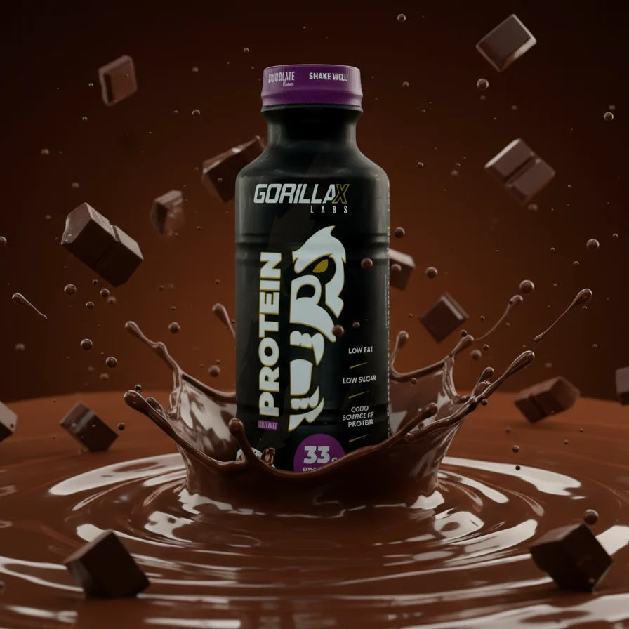 Ultimate Protein RTD by GorillaX Labs - Milk Chocolate 450ml - 12 pack carton