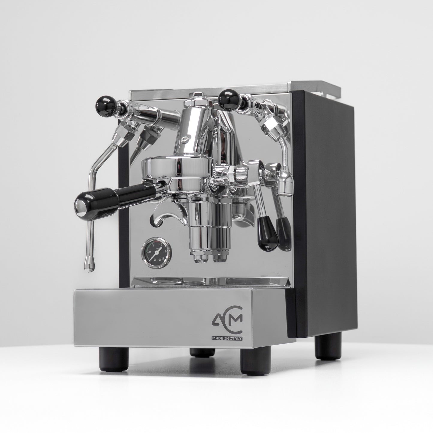 ACM Homey 1 Group Coffee Machine Matte Black with Shot Timer