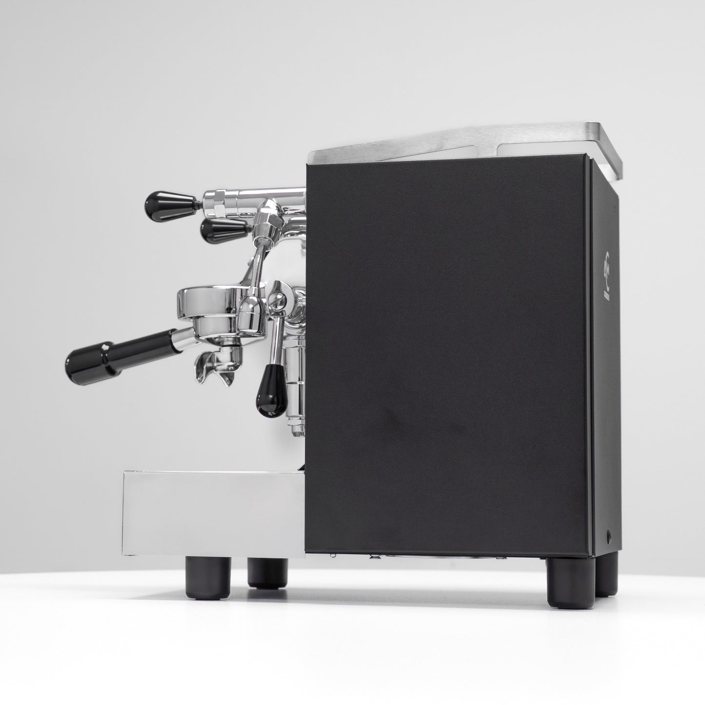 ACM Homey 1 Group Coffee Machine Matte Black with Shot Timer