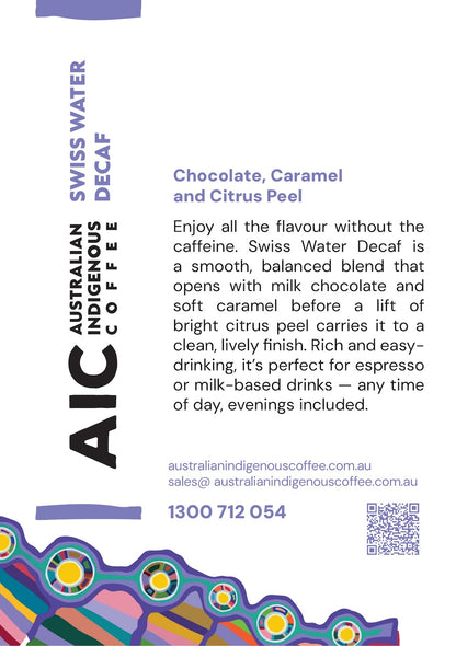 Swiss Water Decaf Coffee Beans 1kg