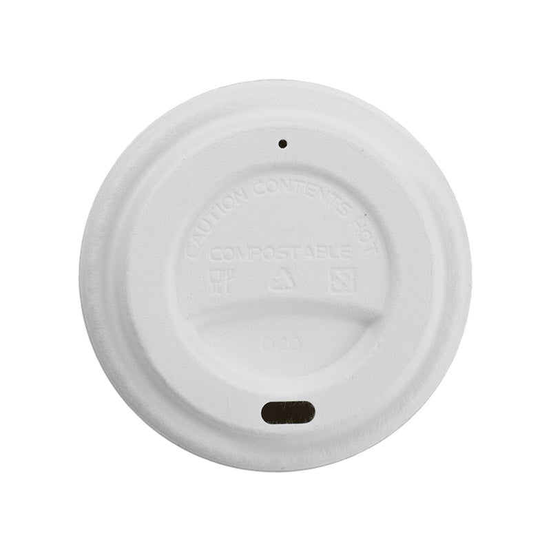 Moulded fibre Biodegradable lids – 1000 lids per carton