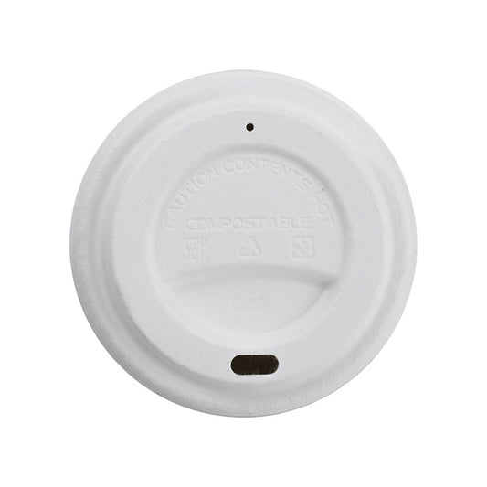 Moulded fibre Biodegradable lids – 1000 lids per carton