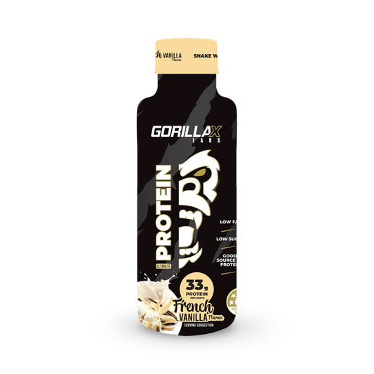 Ultimate Protein RTD by GorillaX Labs - French Vanilla 450ml - 12 pack carton