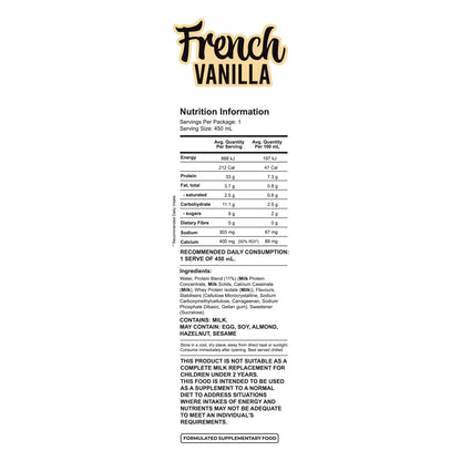 Ultimate Protein RTD by GorillaX Labs - French Vanilla 450ml - 12 pack carton