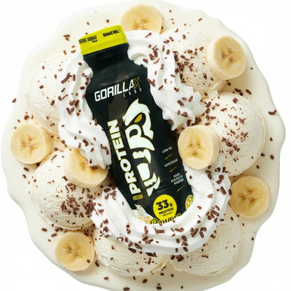 Ultimate Protein RTD by GorillaX Labs - Banana Sundae 450ml - 12 pack carton