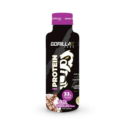 Ultimate Protein RTD by GorillaX Labs - Milk Chocolate 450ml - 12 pack carton