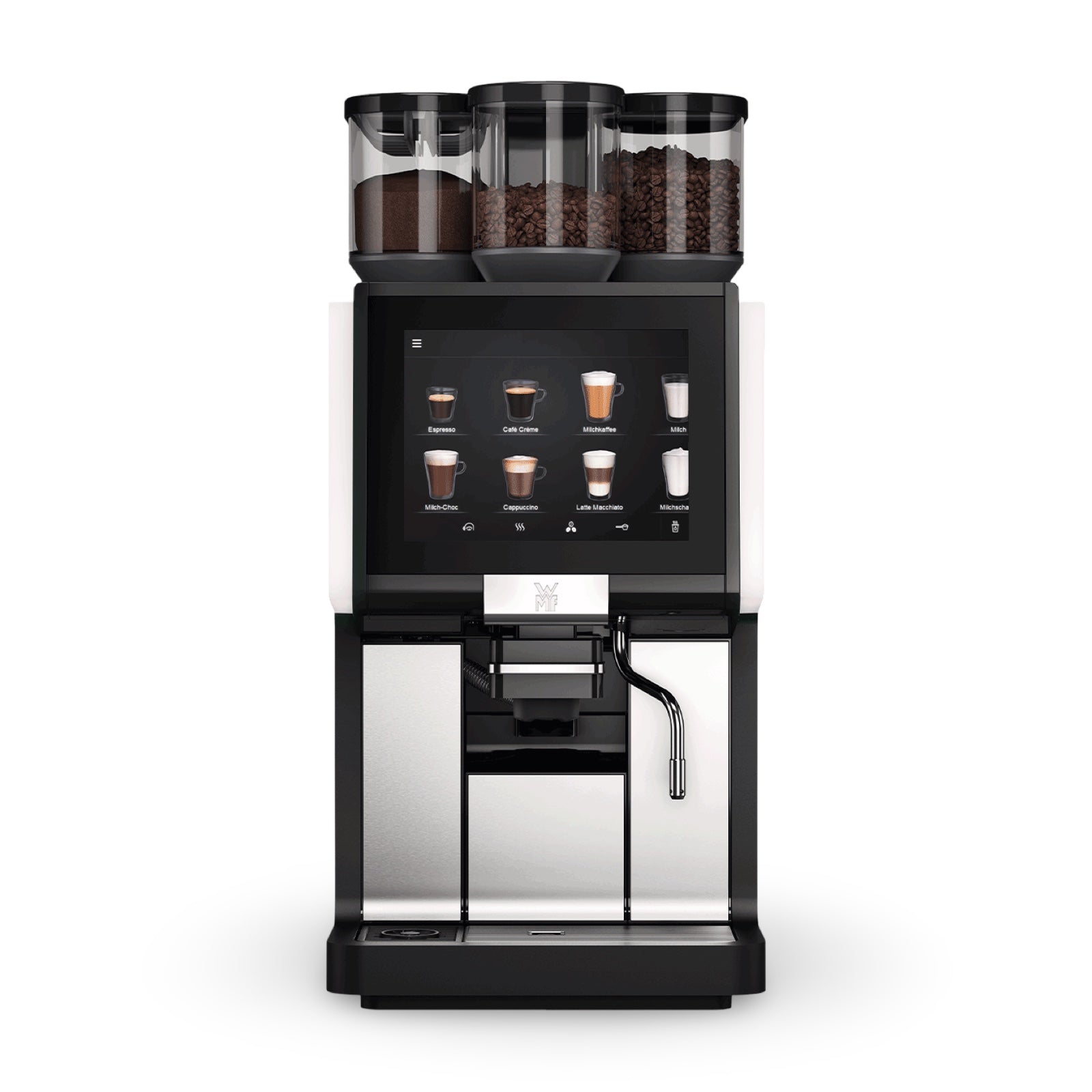 WMF 1500S+ high-volume automatic coffee machine for commercial use